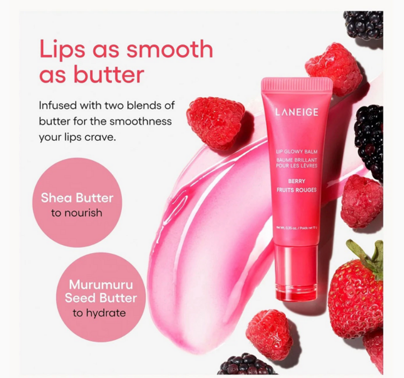 Laneige Lip Glowy Balm – Berry