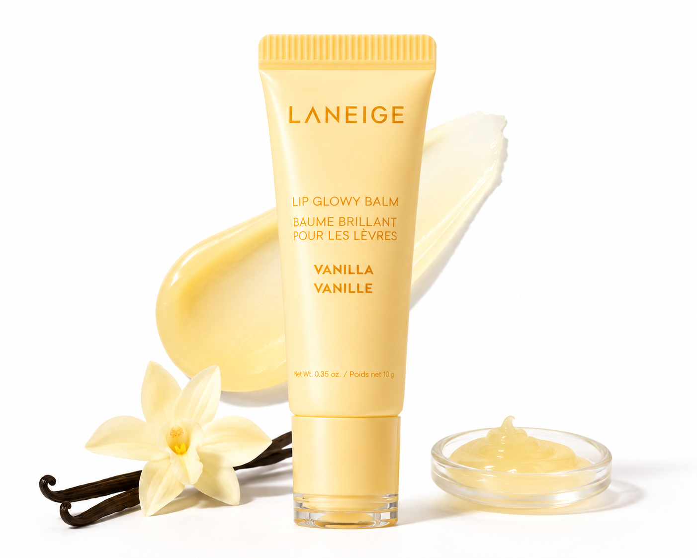 Laneige Lip Glowy Balm – Vanilla (10g)