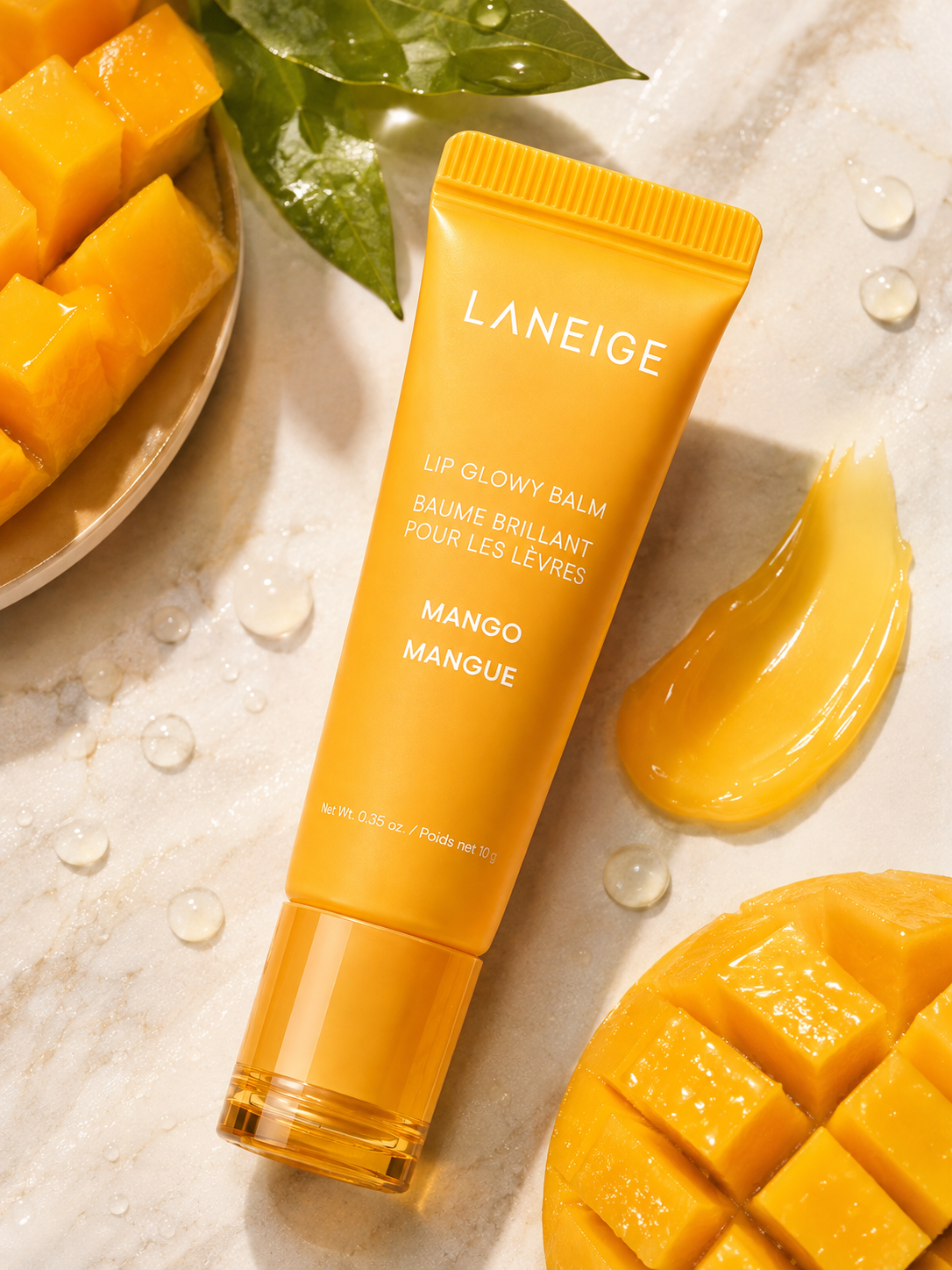 Laneige Lip Glowy Balm – Mango (10g)