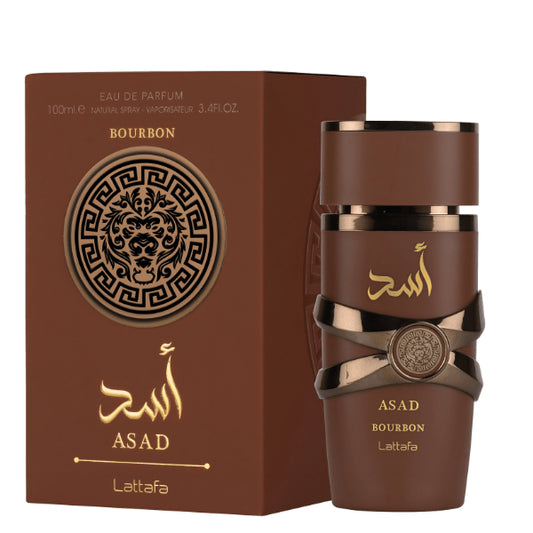 Asad Bourbon Eau de Parfum 100ml by Lattafa Perfume