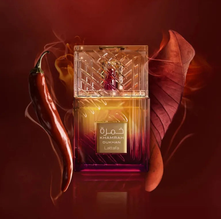 Khamrah Dukhan Eau de Parfum by Lattafa 100ml Unisex Scent Perfume for men and Perfume for Women