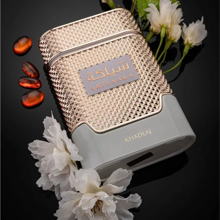 Shiyaaka White/Rose Gold 100ml EDP Khadlaj For Women