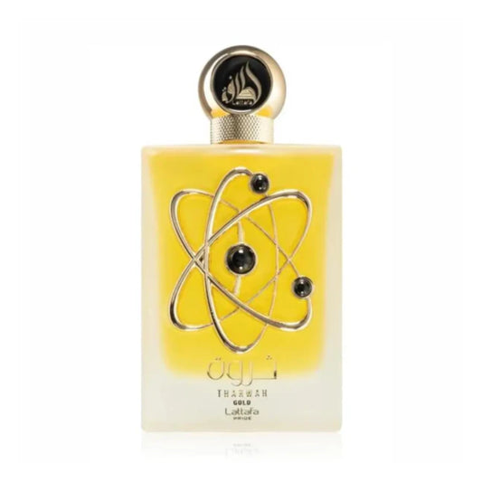 Tharwah Gold 100ml Eau de Parfum by Lattafa Pride for Unisex Perfume